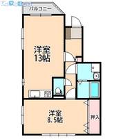 物件の間取り画像