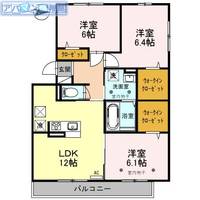 物件の間取り画像