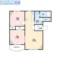 物件の間取り画像