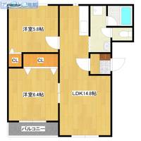 物件の間取り画像