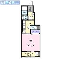 HAIコーポ英103の間取り