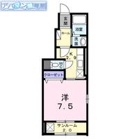 コートソレイユBの間取り