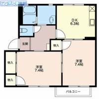 物件の間取り画像