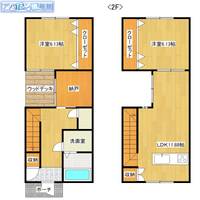 エコパティオ白根古川C-2の間取り