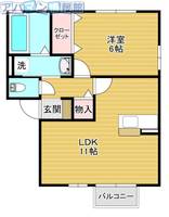 物件の間取り画像