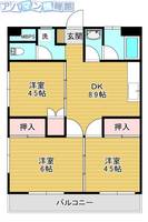 物件の間取り画像
