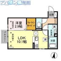 物件の間取り画像