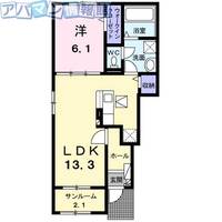 物件の間取り画像