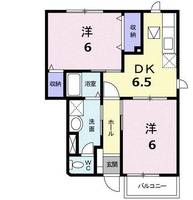 サンビレッジ102の間取り