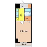 クリーンハイツ オンリーワン507の間取り