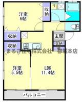 物件の間取り画像