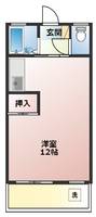 メゾンドUの間取り