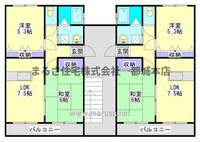 物件の間取り画像