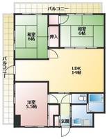 物件の間取り画像
