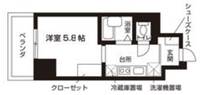 東京都台東区東上野1丁目(マンション)の賃貸物件の間取り