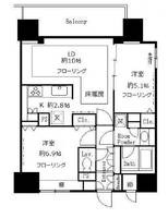 サンクレール荒川ブランガーデンの間取り
