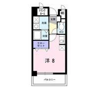 エレガンラルジュⅡの間取り