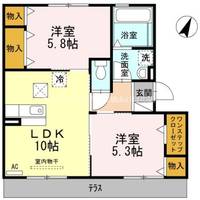 物件の間取り画像