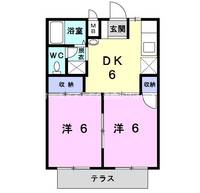 シティハイツあしはらの間取り