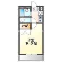 Pine Well駅前 A棟の間取り