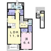 コリーヌ新栄の間取り
