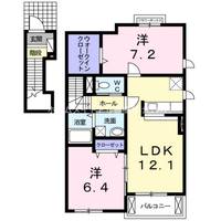ローレル Ⅱの間取り
