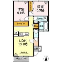コンフォール西小鷹野Ⅱの間取り