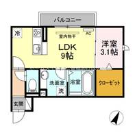 ティー.アイビー A302の間取り
