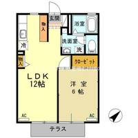 リバーサイド向山の間取り