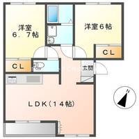 物件の間取り画像