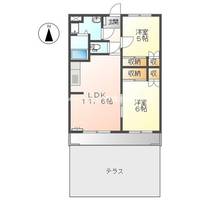 Bivery Court 68102の間取り