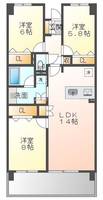 物件の間取り画像