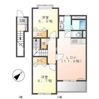 物件の間取り画像
