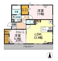 物件の間取り画像