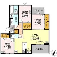 物件の間取り画像