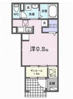 物件の間取り画像