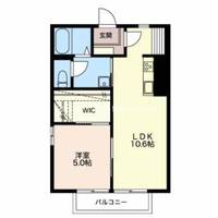 グリーンステージしんさかえAの間取り