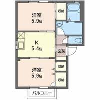 物件の間取り画像
