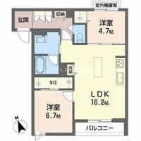 物件の間取り画像