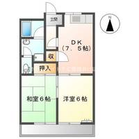 リバティハイツB201の間取り