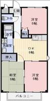 Surplus Three宝B201の間取り