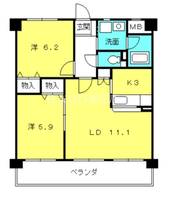 クレセントヒルズの間取り