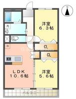 物件の間取り画像