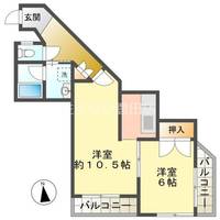 物件の間取り画像