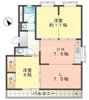 物件の間取り画像
