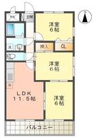 物件の間取り画像