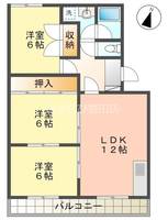 レスポワールの間取り