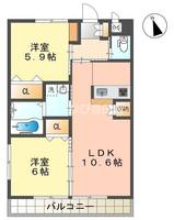 物件の間取り画像