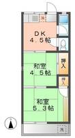 愛知県豊田市御幸本町7丁目(アパート)の賃貸物件106の間取り