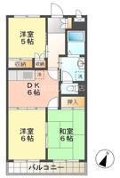 コーポ都の間取り